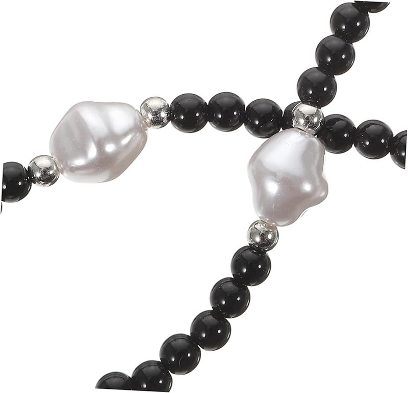 Bowknot Pearl Bead Wrist Chain Keychain Stylish Accessory for Everyday Use - Image 3